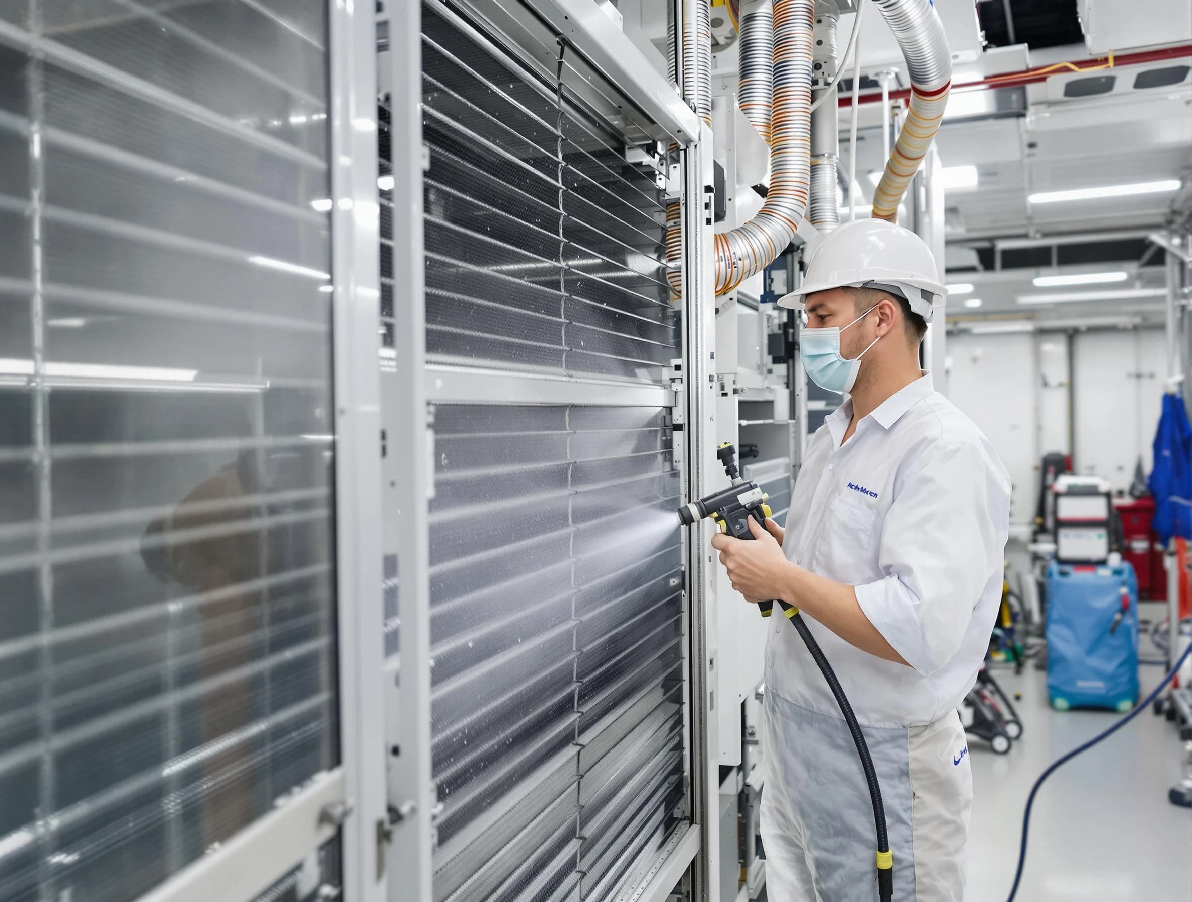 Professional AC coil cleaning by Richmond Air Duct Cleaning in Richmond